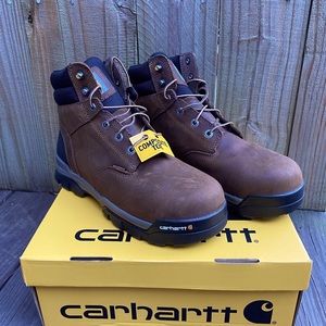 Carhartt 6-Inch Waterproof Work Boot 9.5M Brown